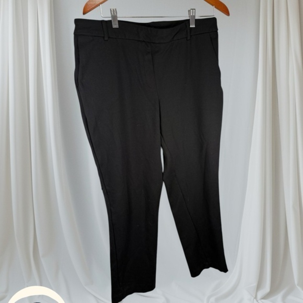 Banana Republic Womens Pants Slim Fit Black Dress Pants size 34 - Picture 1 of 5